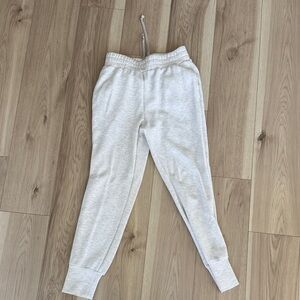 Varley Jogger Pants - size small like new, ivory marl